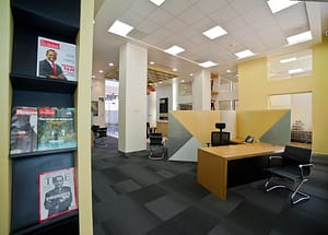 I & M Bank select Designed by Planning Interiors Limited